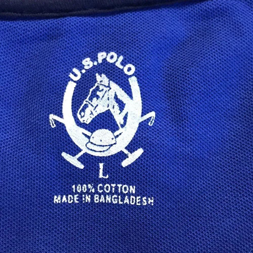 Men’s Blue U.S Polo Large - Picture 3 of 3